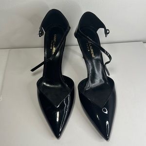 Saint Laurent Heels YSL Patent Pump